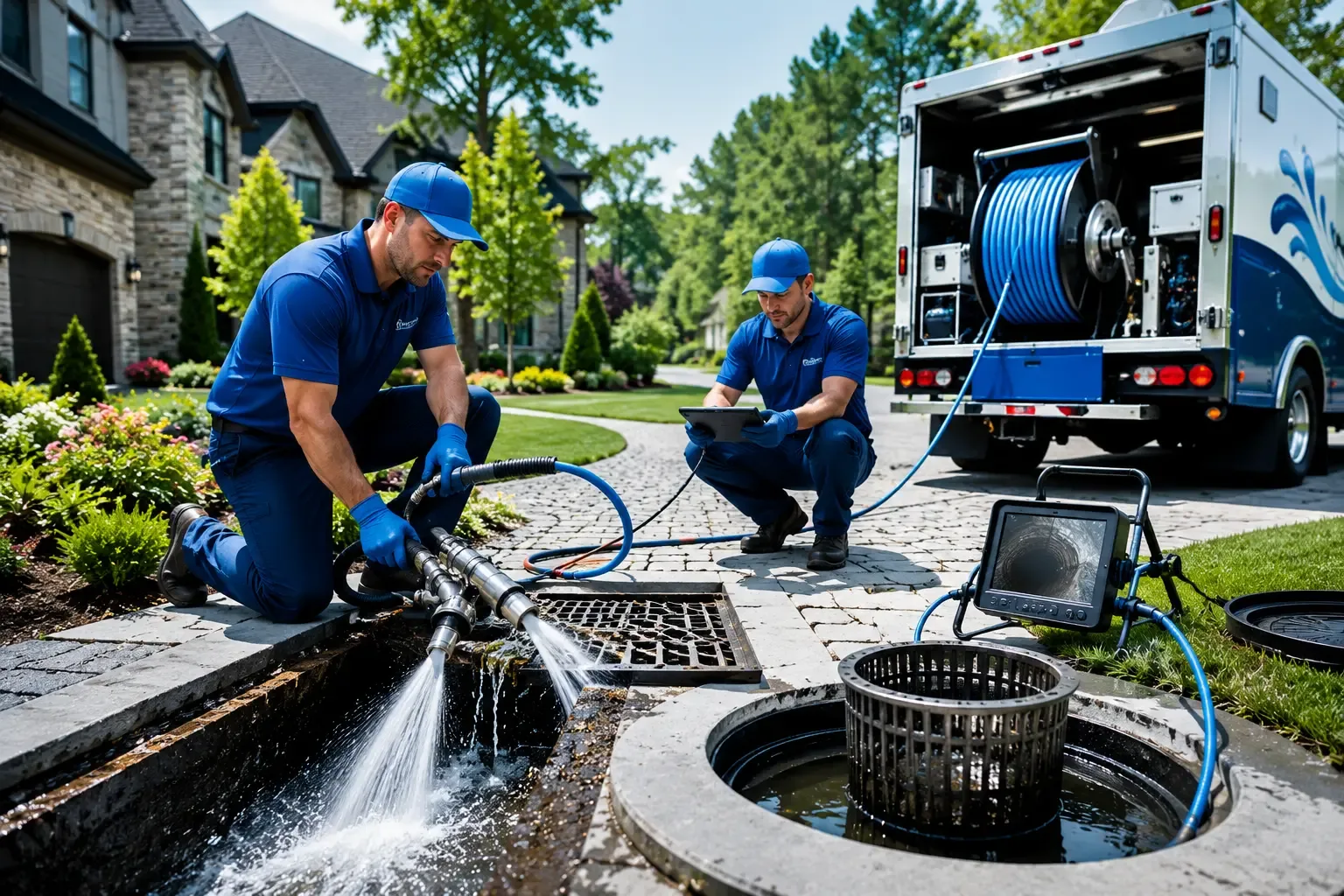 Local outdoor drain cleaning professionals in Triangle, VA