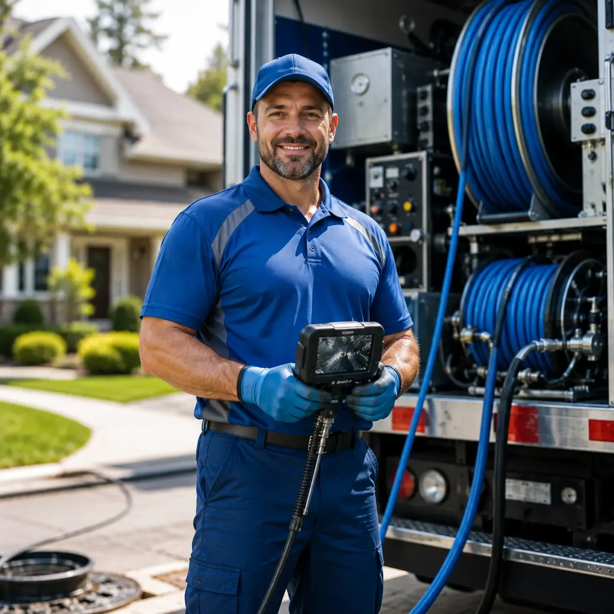 Local outdoor drain cleaning specialists in Triangle, VA